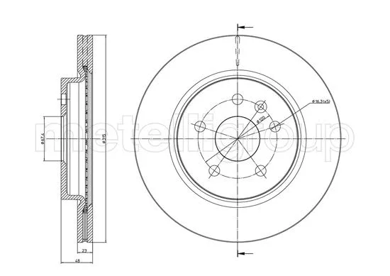 Brake Disc (DF1426)