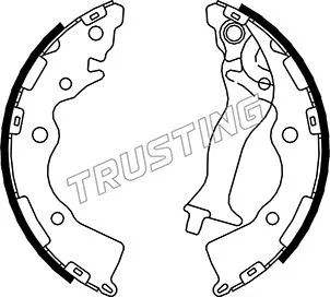 Brake Shoe Set (046.218)