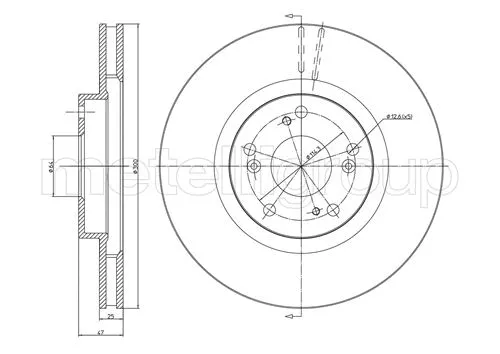 Brake Disc (DF1009)