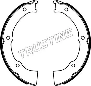 Brake Shoe Set, parking brake (046.229)