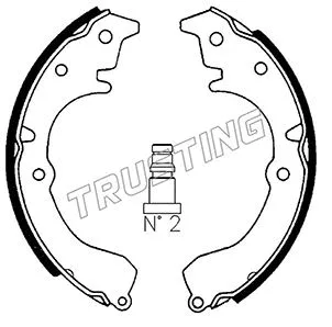 Brake Shoe Set (115.292)