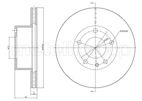 Brake Disc (DF245)