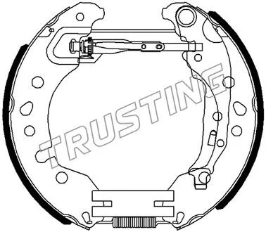Brake Shoe Set (6496)