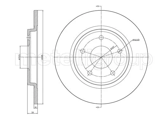 Brake Disc (DF1322)