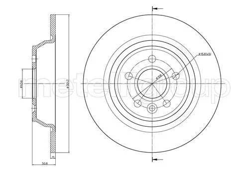 Brake Disc (DF1101)