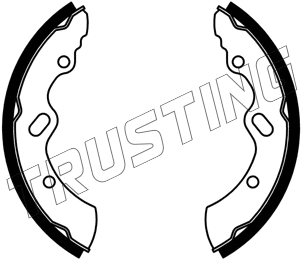 Brake Shoe Set (253.664)