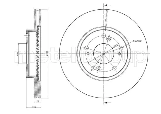 Brake Disc (DF880)