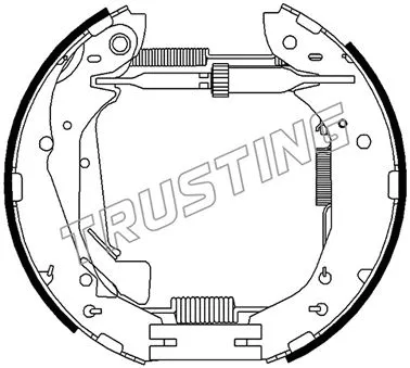 Brake Shoe Set (6500)