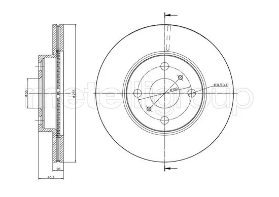 Brake Disc (DF1387)