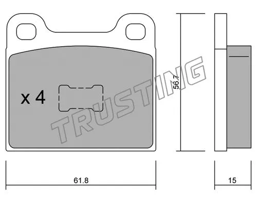 Brake Pad Set, disc brake (011.0)
