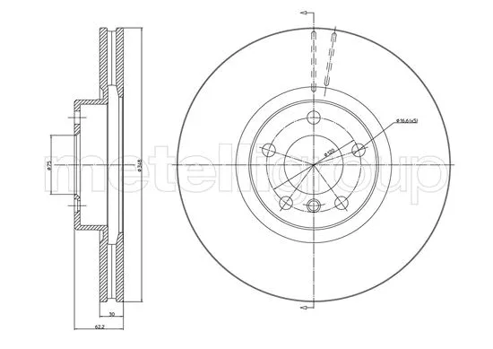Brake Disc (DF1338)