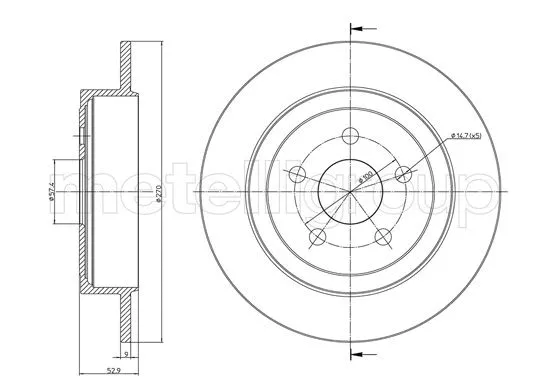 Brake Disc (DF690)