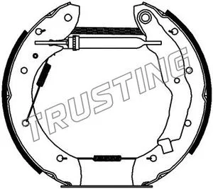 Brake Shoe Set (6179)
