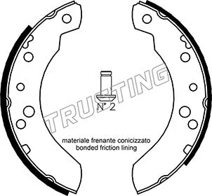 Brake Shoe Set (040.126)