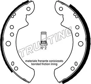 Brake Shoe Set (040.125)