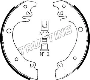 Brake Shoe Set (079.178)