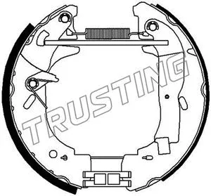 Brake Shoe Set (6337)