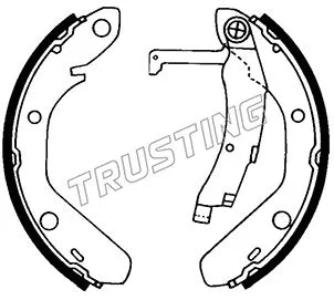Brake Shoe Set (124.269)