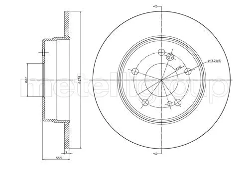 Brake Disc (DF133)