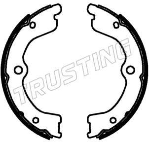 Brake Shoe Set, parking brake (253.773)