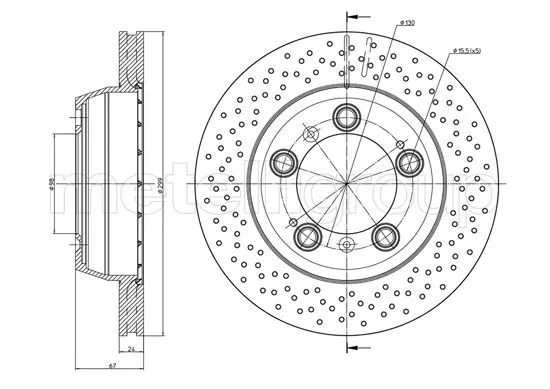 Brake Disc (DF1693)