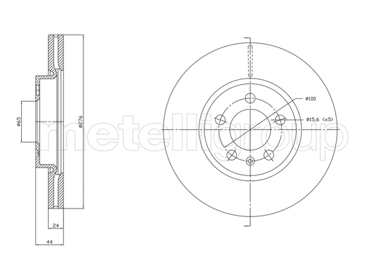 Brake Disc (DF1842)
