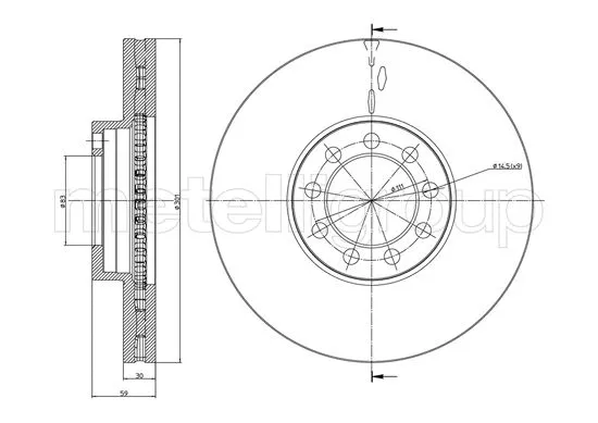 Brake Disc (DF1345)