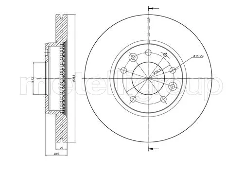 Brake Disc (DF914)
