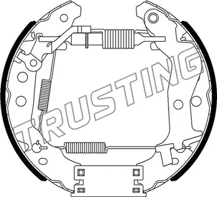 Brake Shoe Set (6526)
