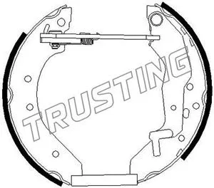 Brake Shoe Set (6291)
