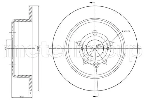 Brake Disc (DF091)