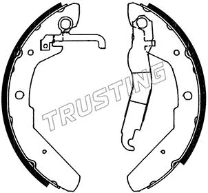 Brake Shoe Set (124.279)