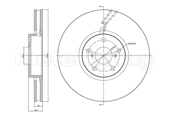 Brake Disc (DF1033)