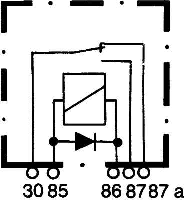 Relay, main current (4RD 007 903-021)