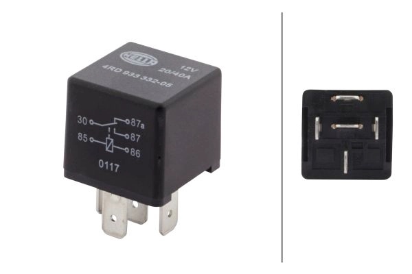Relay, main current