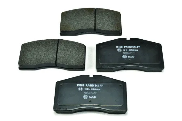 Brake Pad Set, disc brake (8DB 355 018-301)
