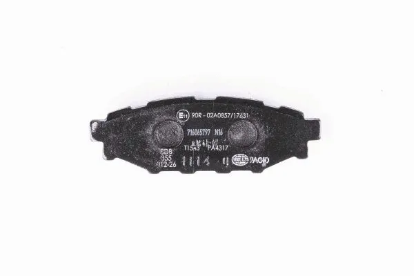 Brake Pad Set, disc brake (8DB 355 012-261)