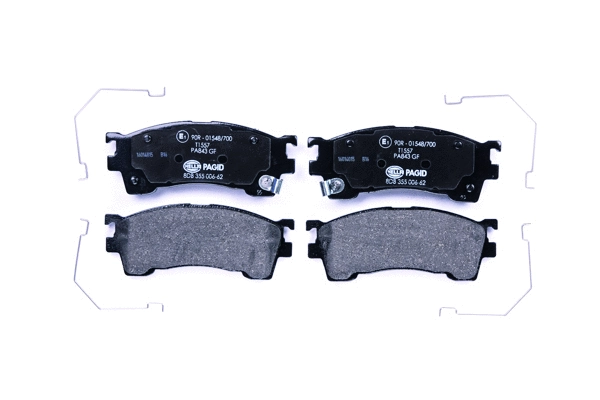 Brake Pad Set, disc brake (8DB 355 006-621)