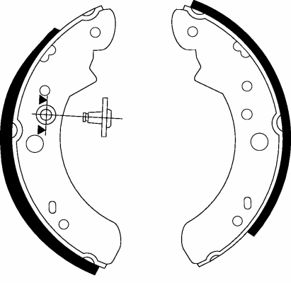 Brake Shoe Set (8DB 355 000-891)