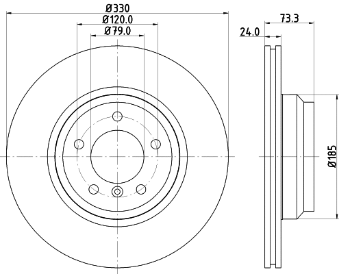 Brake Disc (8DD 355 123-871)