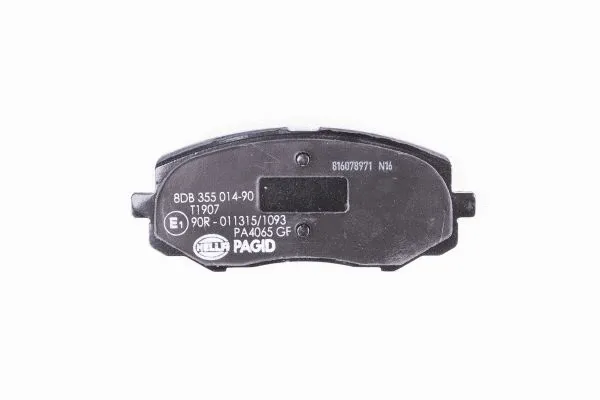 Brake Pad Set, disc brake (8DB 355 014-901)