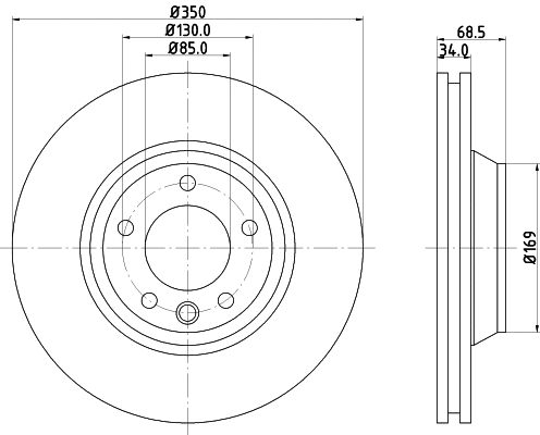 Brake Disc (8DD 355 109-762)