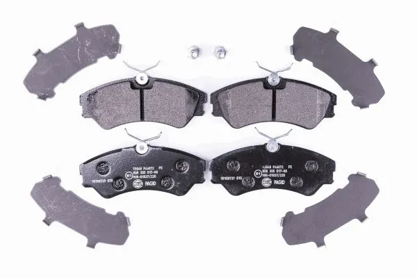 Brake Pad Set, disc brake (8DB 355 017-881)