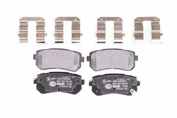 Brake Pad Set, disc brake (8DB 355 020-851)
