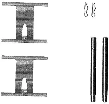 Accessory Kit, disc brake pad (8DZ 355 203-191)