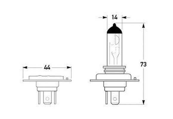 Bulb, headlight (8GJ 002 525-254)