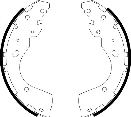 Brake Shoe Set (8DB 355 022-241)