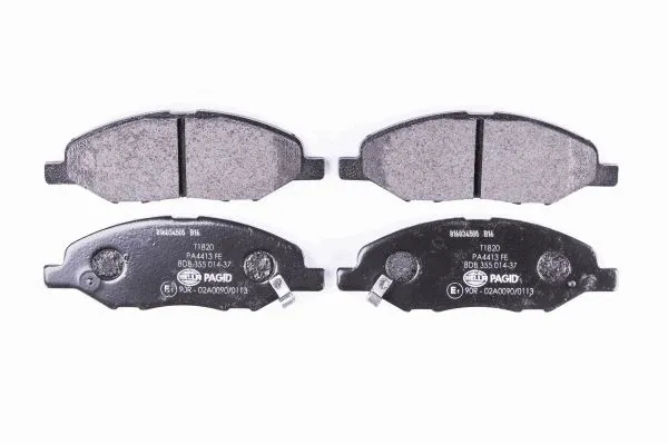 Brake Pad Set, disc brake (8DB 355 014-371)