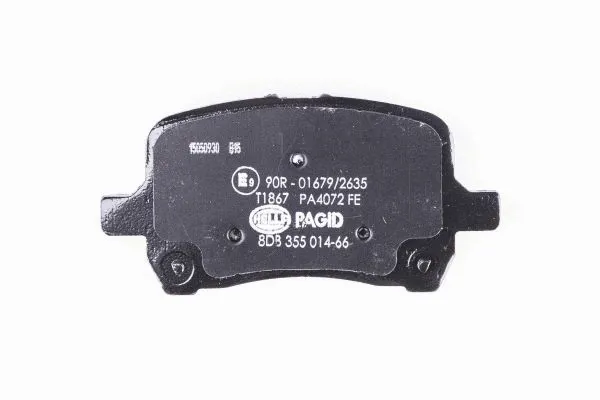 Brake Pad Set, disc brake (8DB 355 014-661)