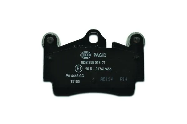 Brake Pad Set, disc brake (8DB 355 018-711)